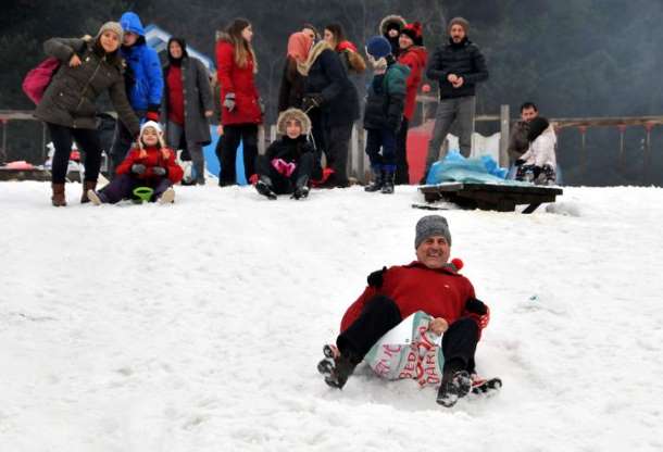 Uludağ'da 11 kilometre tatilci kuyruğu - 8