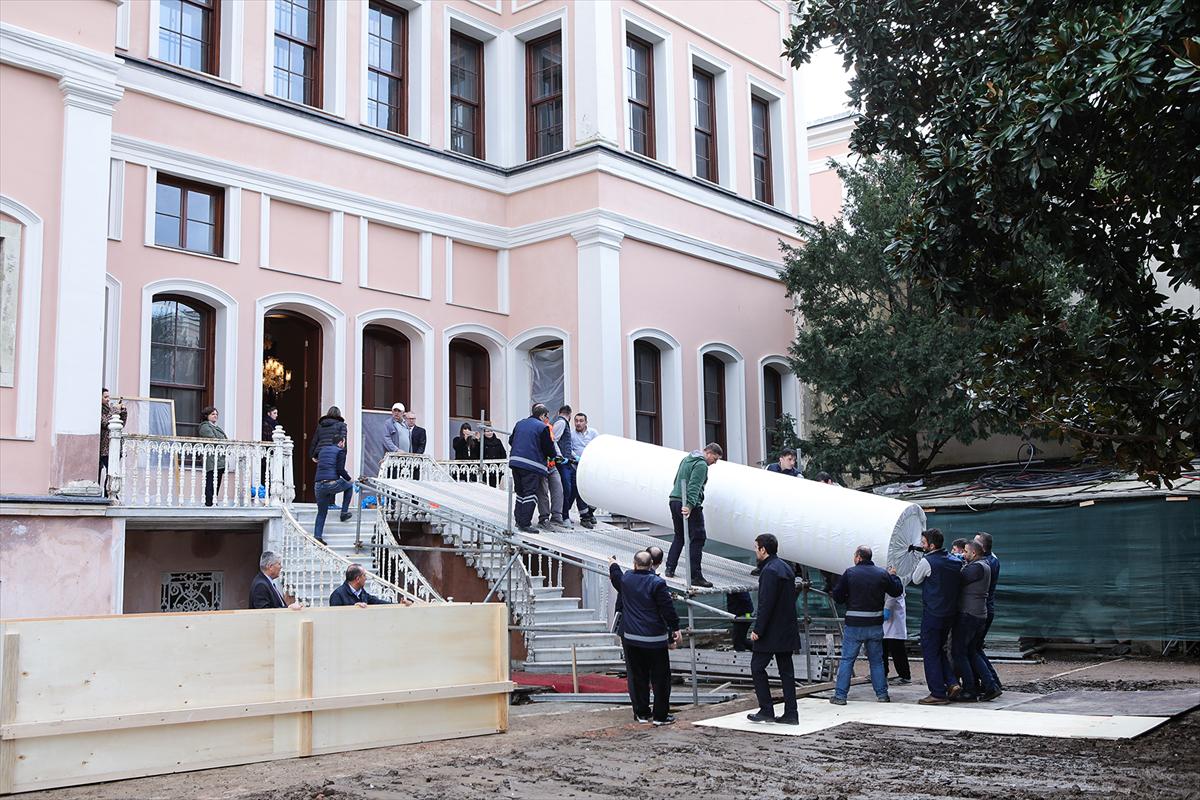 Türkiye'nin en büyük tablosu yeni yerine taşındı - 4