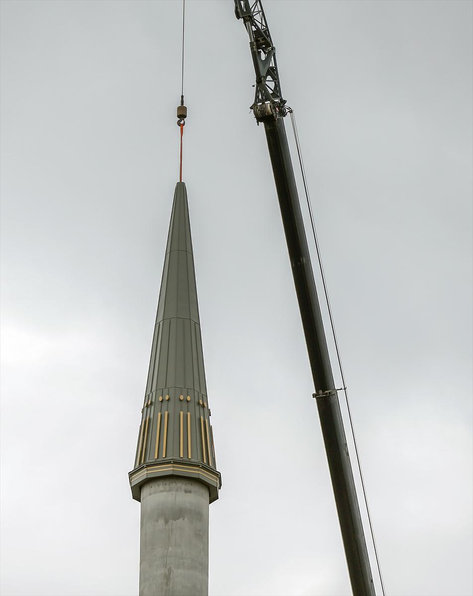 Taksim Cami minareleri tamamlandı - 8