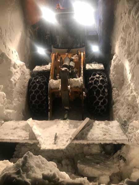 Hakkari'de kar yüksekliği 5 metreyi buldu - 4