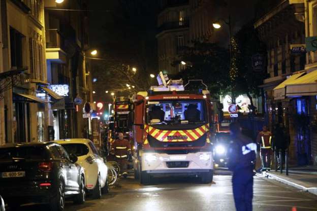 Paris'te yangın meydana geldi, ölü ve yaralılar var - 5