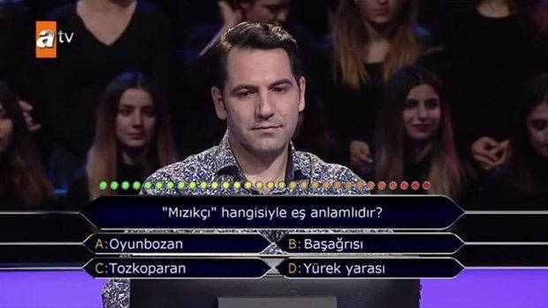 Kim Milyoner Olmak ister tarihinde sorulmuş en garip ve zor sorular - 3