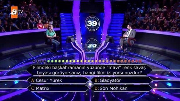 Kim Milyoner Olmak ister tarihinde sorulmuş en garip ve zor sorular - 28