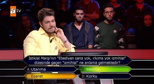 Kim Milyoner Olmak ister tarihinde sorulmuş en garip ve zor sorular - 51