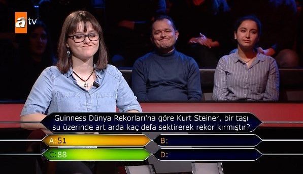 Kim Milyoner Olmak ister tarihinde sorulmuş en garip ve zor sorular - 53