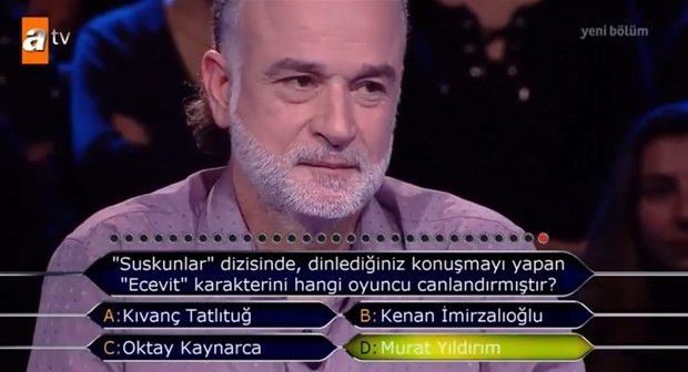 Kim Milyoner Olmak ister tarihinde sorulmuş en garip ve zor sorular - 60
