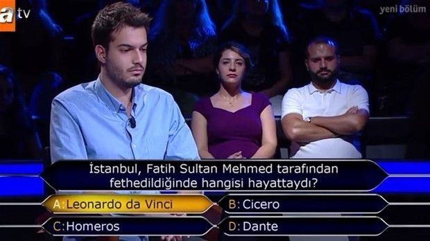 Kim Milyoner Olmak ister tarihinde sorulmuş en garip ve zor sorular - 99
