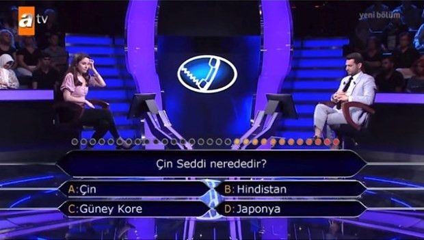 Kim Milyoner Olmak ister tarihinde sorulmuş en garip ve zor sorular - 103