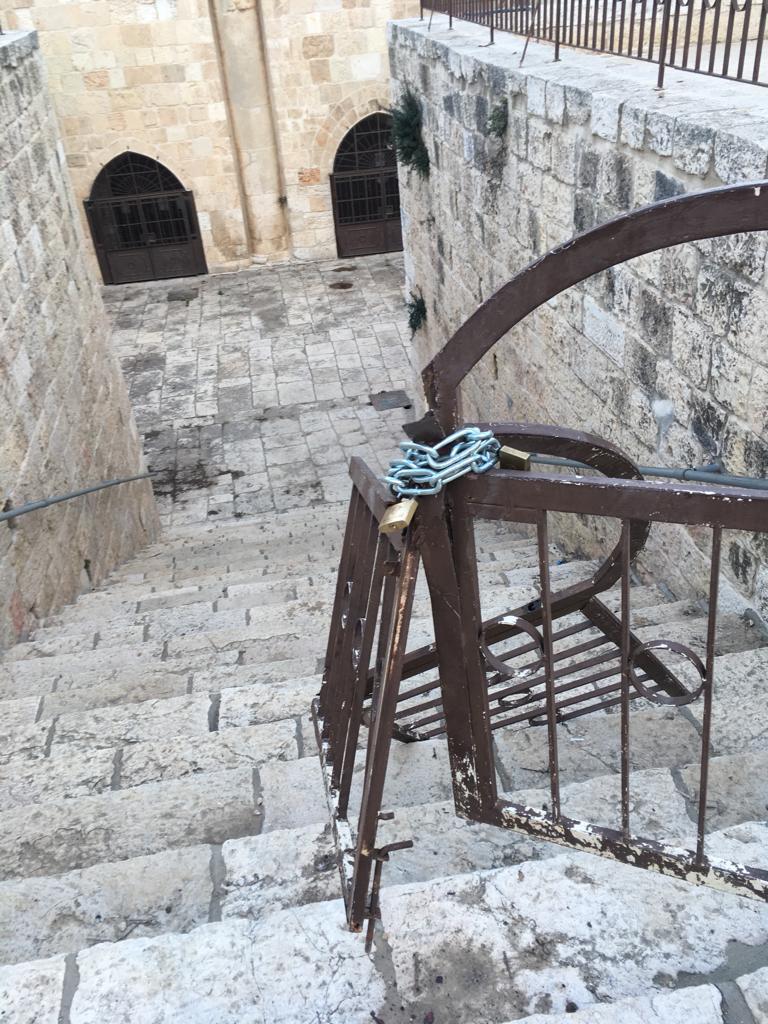 İsrail Mescid-i Aksanın tüm kapılarını kapatma kararı aldı - 8