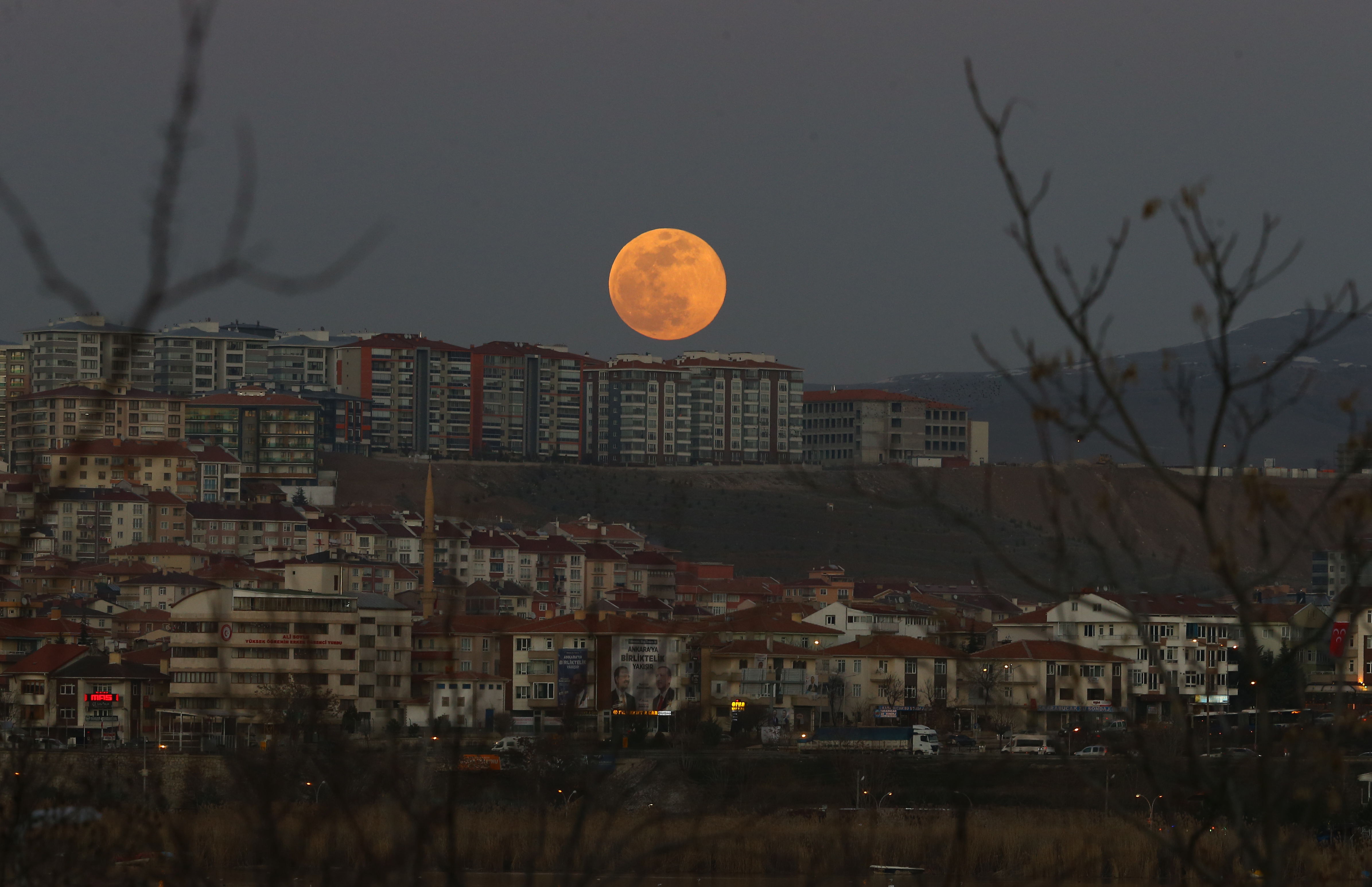 Türkiye'den 'Süper Ay' manzaraları - 1
