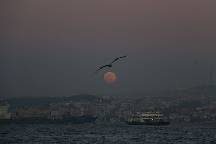 Yılın ilk 'Süper Ayı' görüntülendi - 7