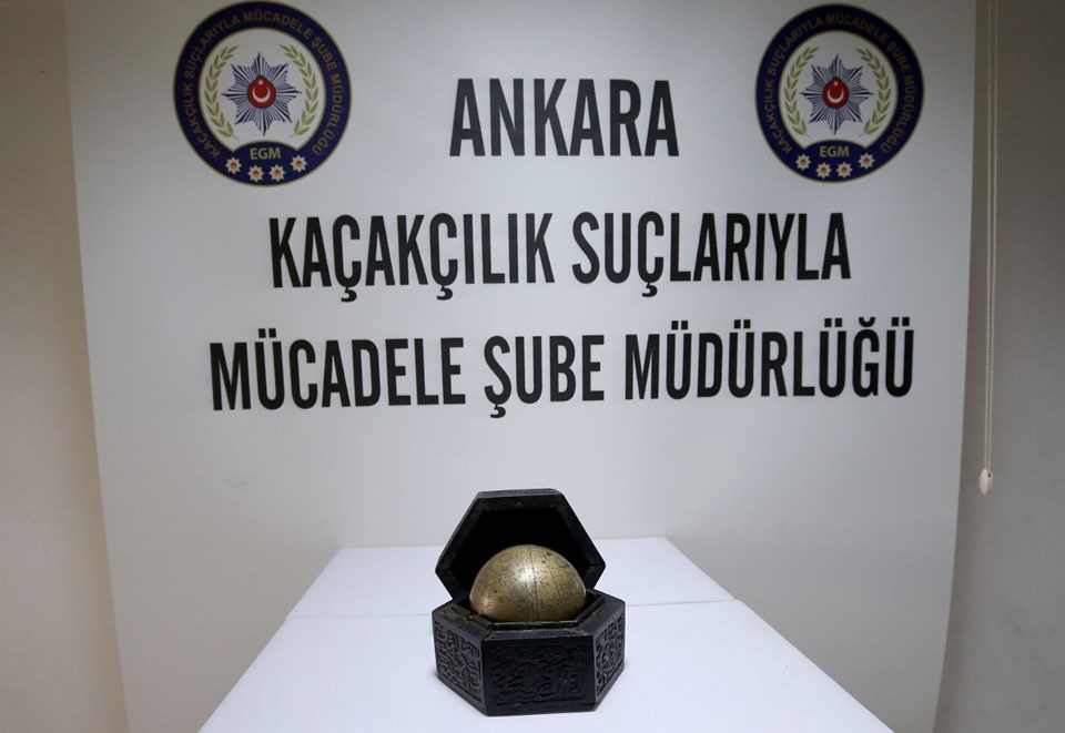 Osmanlıdan kalma tarihi eser 'gökküre' - 2