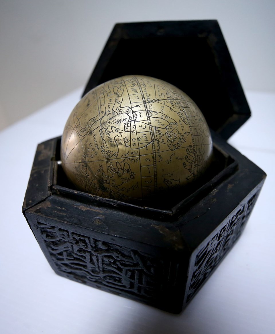 Osmanlıdan kalma tarihi eser 'gökküre' - 3