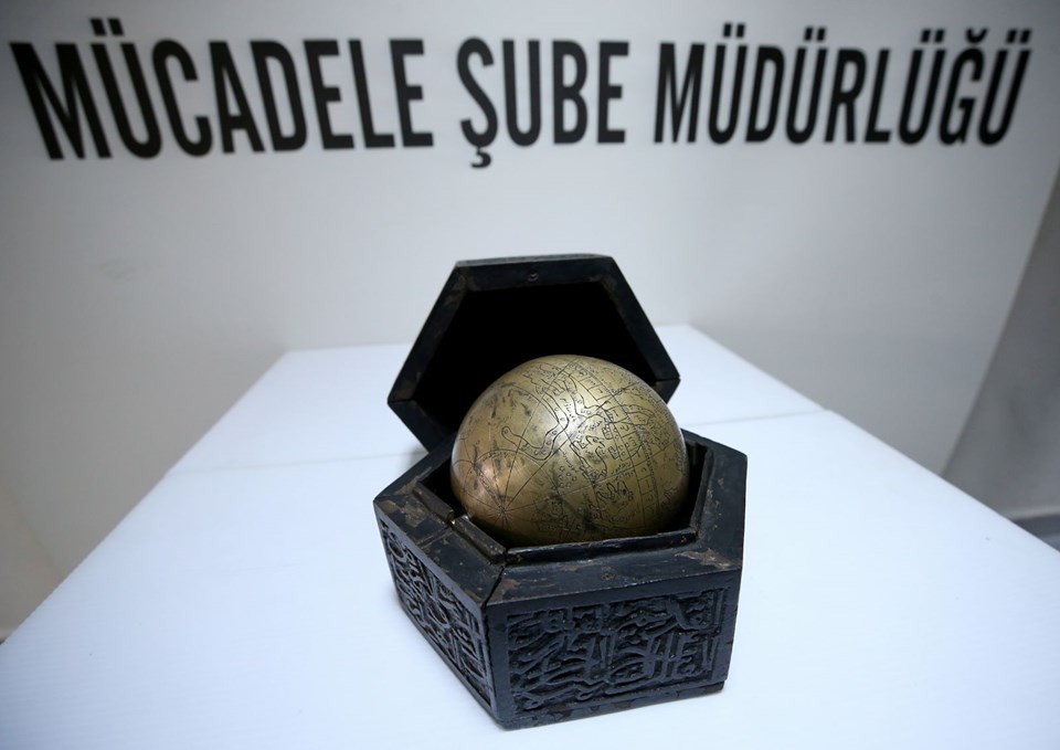 Osmanlıdan kalma tarihi eser 'gökküre' - 4