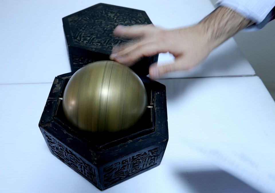 Osmanlıdan kalma tarihi eser 'gökküre' - 7