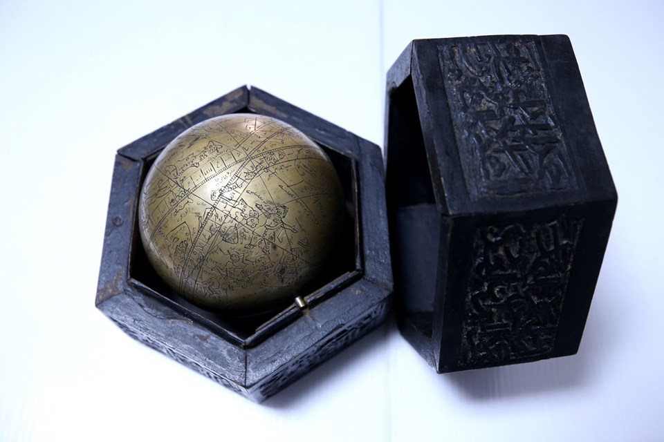 Osmanlıdan kalma tarihi eser 'gökküre' - 8