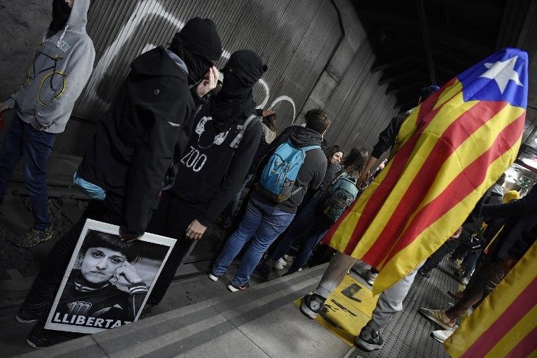 Katalonya'da liderler için büyük gösteri - 6