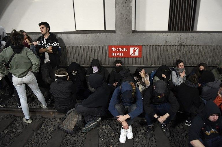 Katalonya'da liderler için büyük gösteri - 9