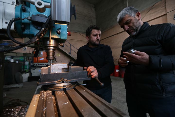 Samsunda makine ustası uçak motoru yaptı - 2