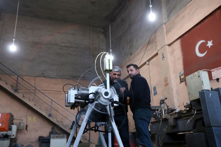 Samsunda makine ustası uçak motoru yaptı - 6