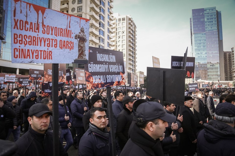 Hocalı katliamının kurbanları Ana Feryadı Anıtında anıldı - 7