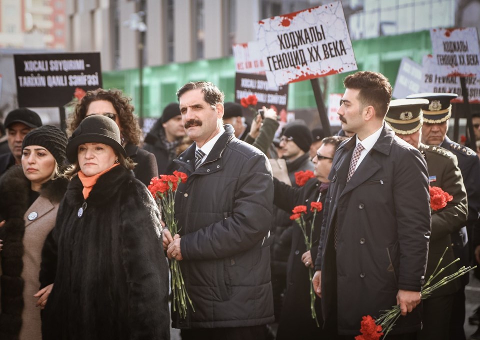 Hocalı katliamının kurbanları Ana Feryadı Anıtında anıldı - 15