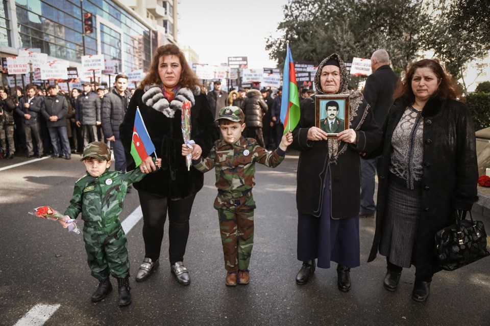 Hocalı katliamının kurbanları Ana Feryadı Anıtında anıldı - 19