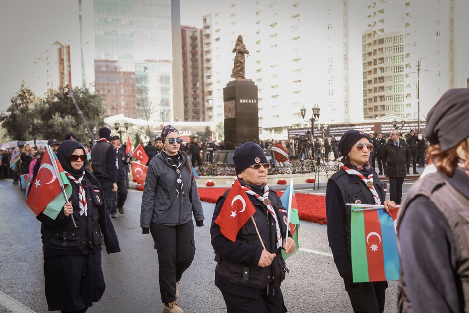 Hocalı katliamının kurbanları Ana Feryadı Anıtında anıldı - 20