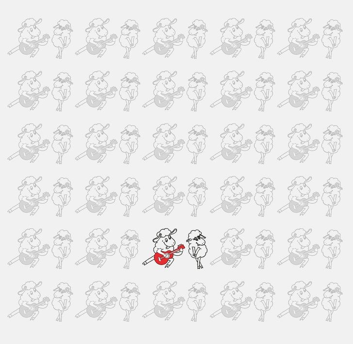 Bu resimde kaç tane hayvan var? - 49