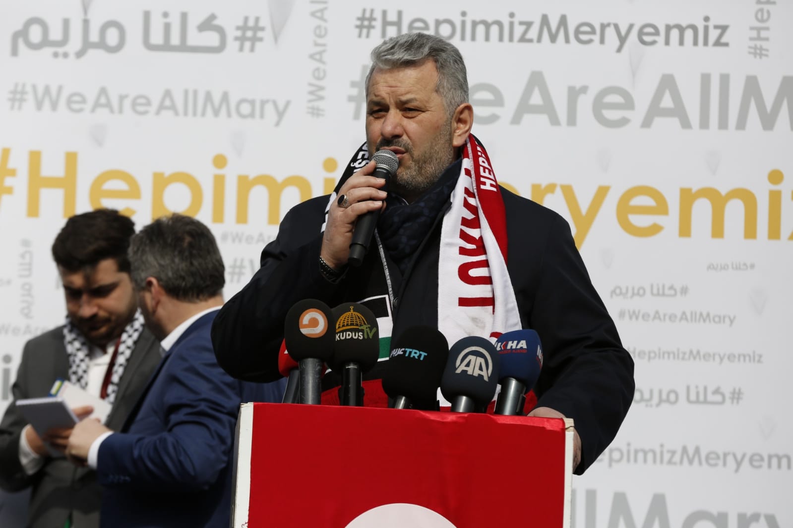 Filistinli kadınlar için 'Hepimiz Meryemiz' yürüşü - 8