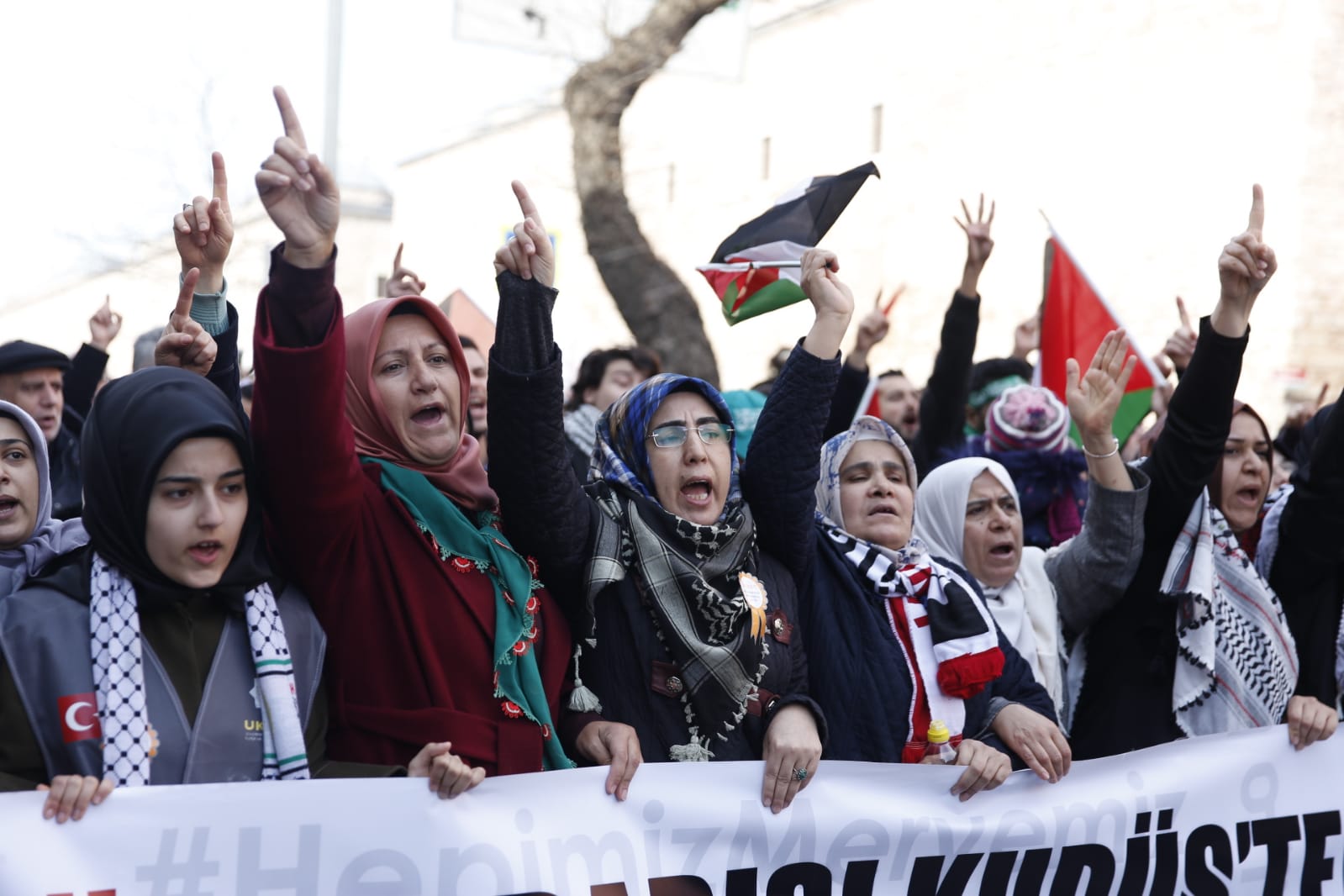 Filistinli kadınlar için 'Hepimiz Meryemiz' yürüşü - 80193