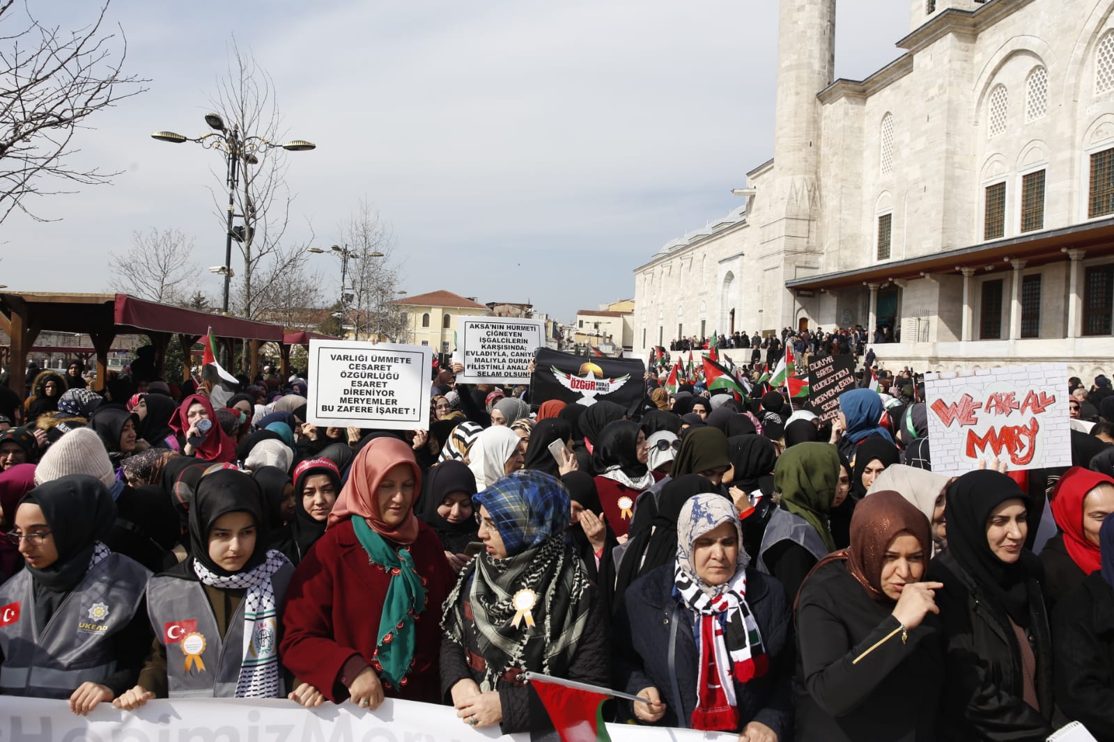 Filistinli kadınlar için 'Hepimiz Meryemiz' yürüşü - 80