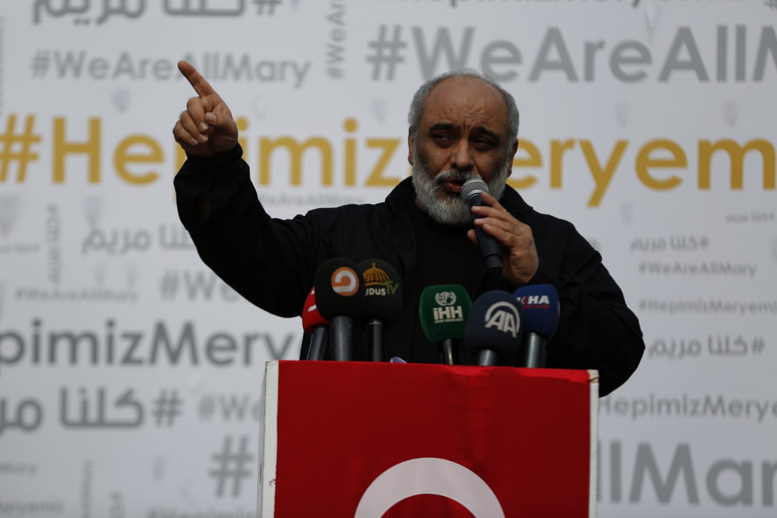 Filistinli kadınlar için 'Hepimiz Meryemiz' yürüşü - 0