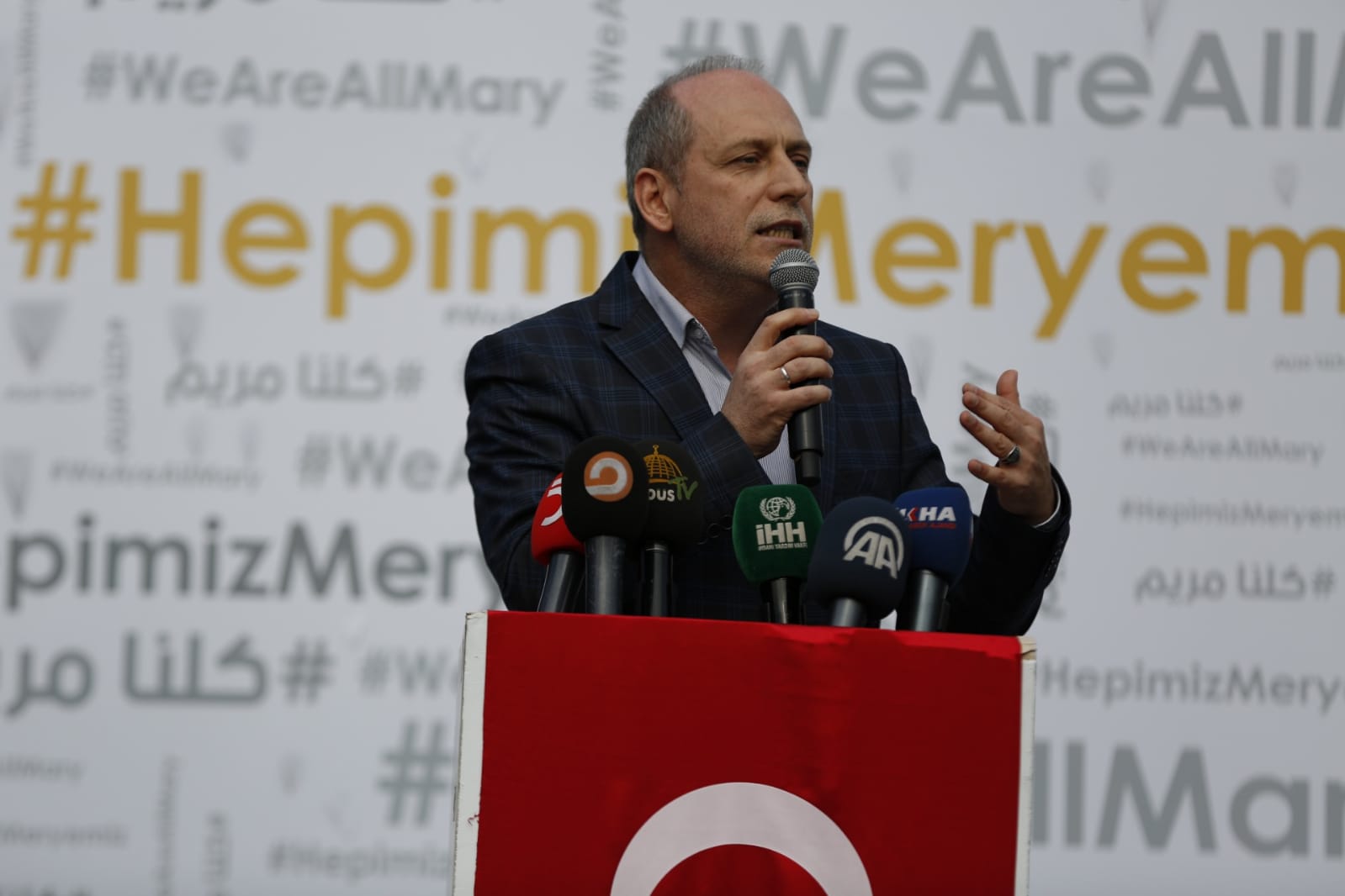 Filistinli kadınlar için 'Hepimiz Meryemiz' yürüşü - 493