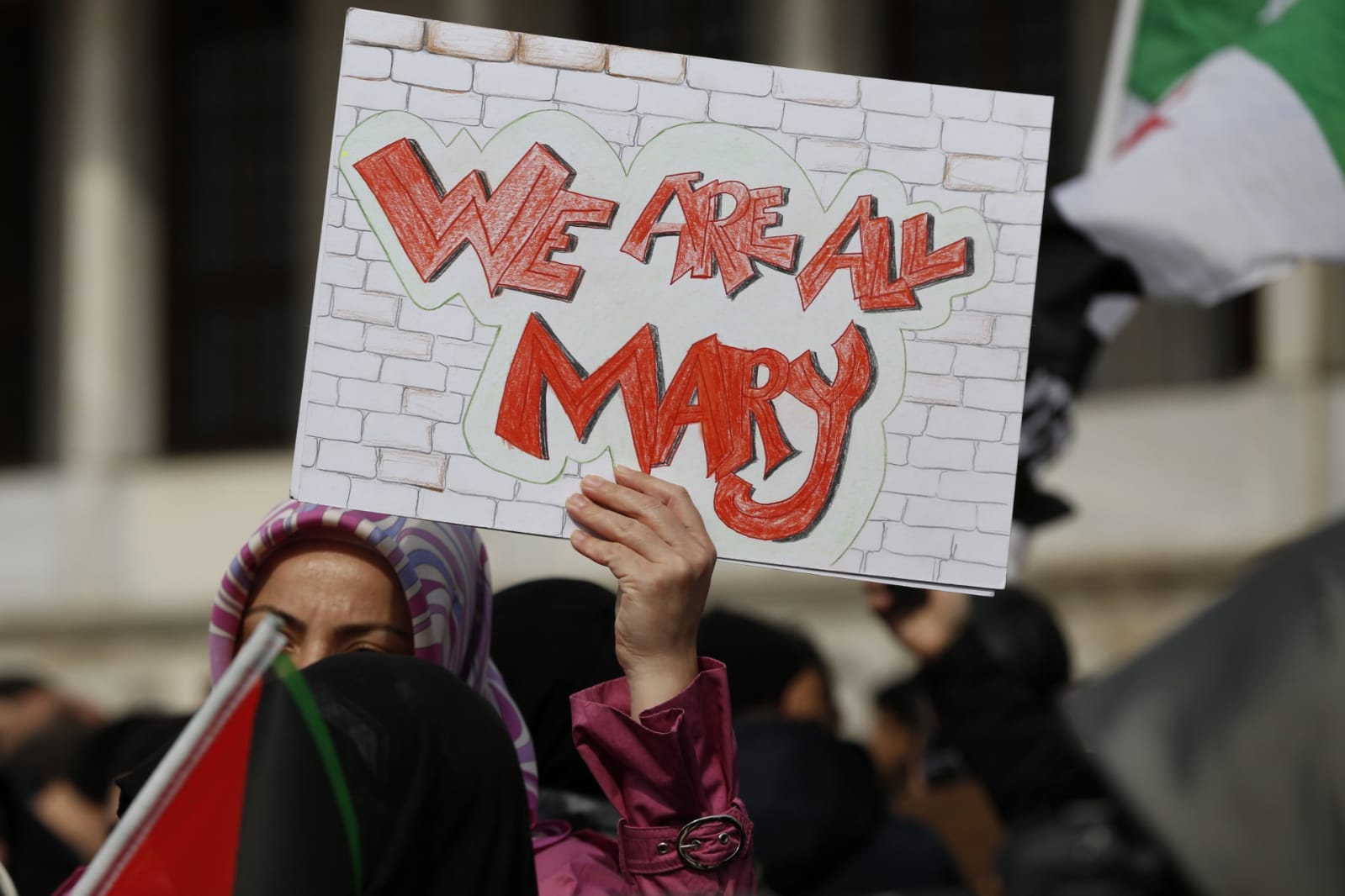 Filistinli kadınlar için 'Hepimiz Meryemiz' yürüşü - 80222