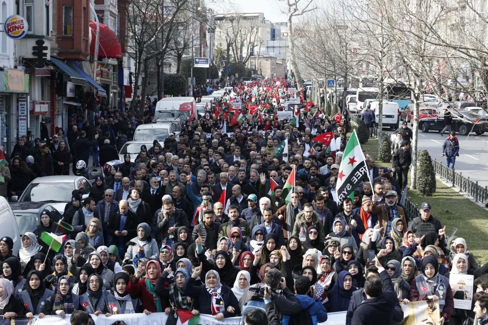 Filistinli kadınlar için 'Hepimiz Meryemiz' yürüşü - 46