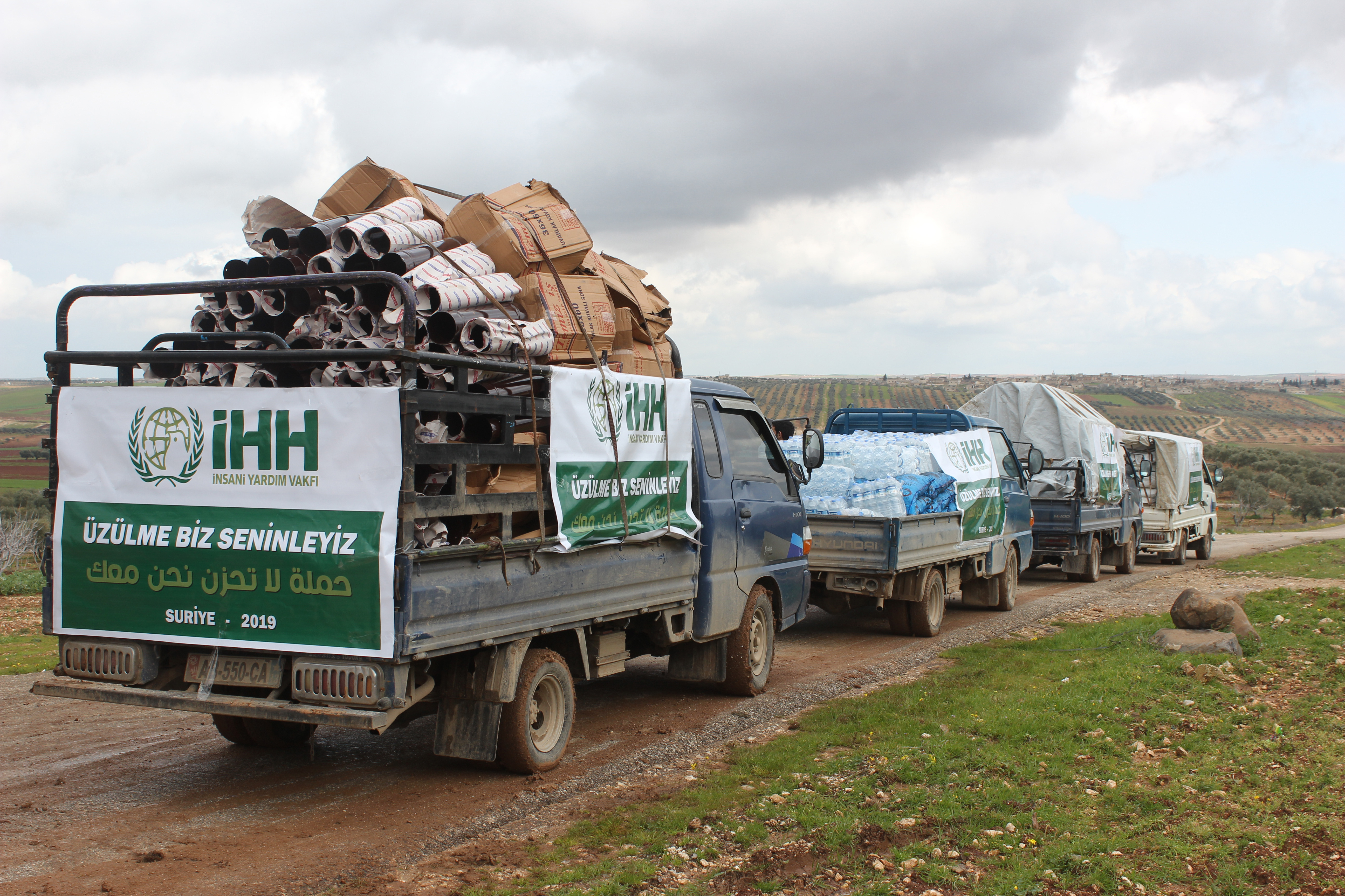 İHH'den bombardıman altındaki Han Şeyhun'a yardım - 3
