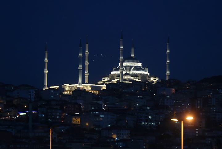 Çamlıca caminin yapımında sona gelindi - 2