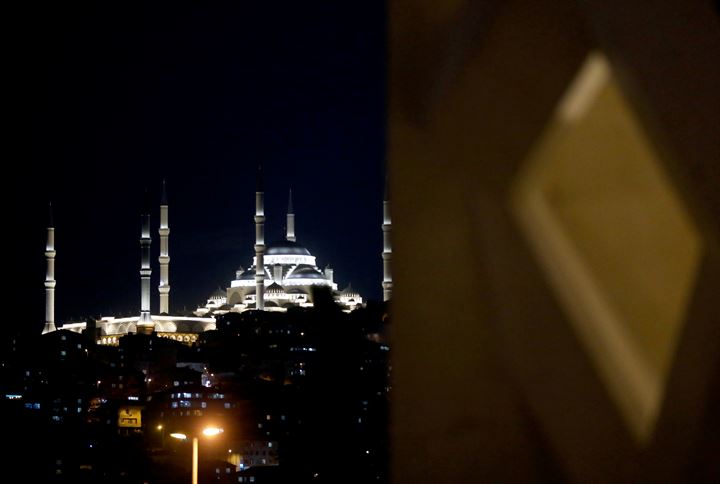 Çamlıca caminin yapımında sona gelindi - 1