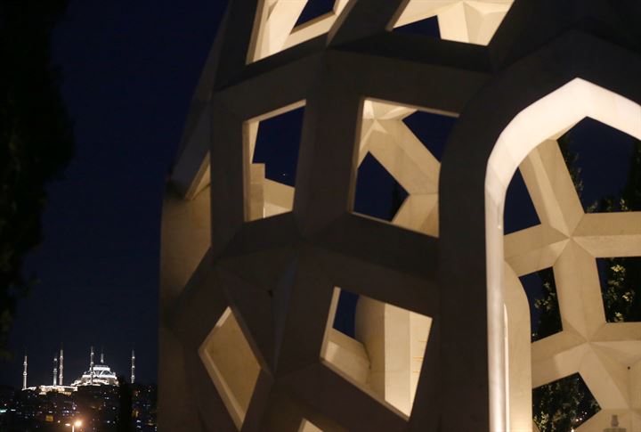 Çamlıca caminin yapımında sona gelindi - 8