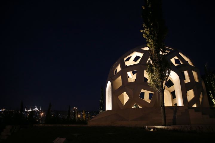 Çamlıca caminin yapımında sona gelindi - 10