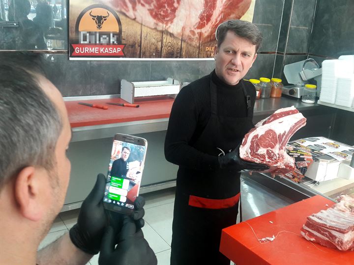 Sosyal medyadan Türkiye'ye et satıyor - 7