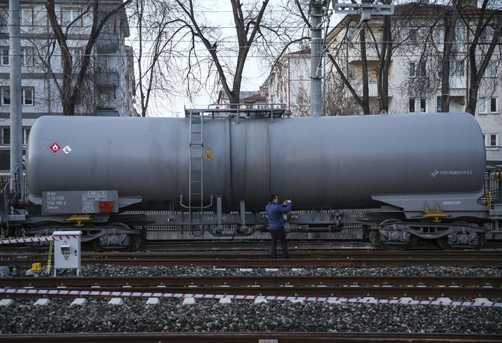 Ankara'da akaryakıt yüklü tren raydan çıktı - 3