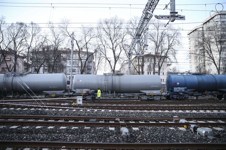Ankara'da akaryakıt yüklü tren raydan çıktı - 5