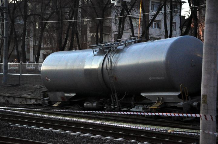 Ankara'da akaryakıt yüklü tren raydan çıktı - 8