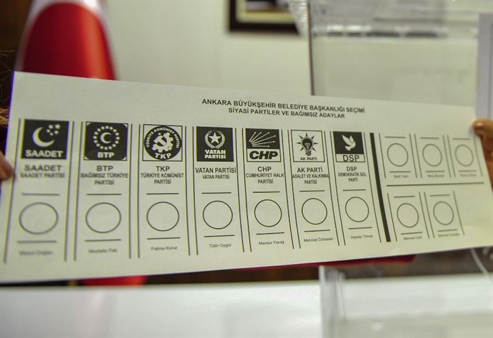 Seçimde kullanılacak oy pusulaları - 2