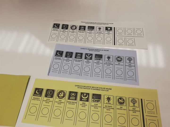 Seçimde kullanılacak oy pusulaları - 5
