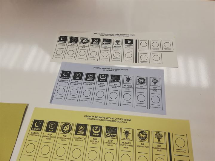 Seçimde kullanılacak oy pusulaları - 7