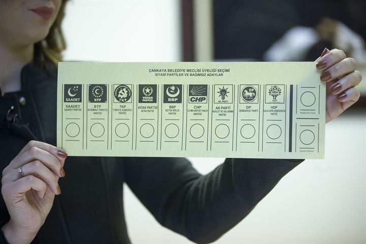 Seçimde kullanılacak oy pusulaları - 9
