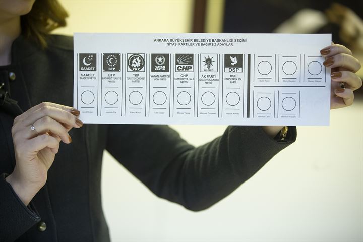 Seçimde kullanılacak oy pusulaları - 10